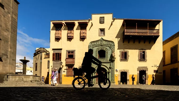 Casa de Colón, en el barrio de Vegueta | Foto: Tony Hernández