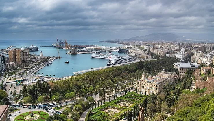 Vista aérea del Puerto de Málaga | Foto: Archivo Vista aérea del Puerto de Málaga | Foto: Archivo