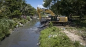 Una excavadora draga el río Isabela en Santo Domingo (República Dominicana) | Foto: Presidencia RD