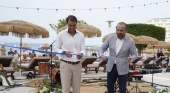 Rafa Nadal y Gabriel Escarrer cortan la cinta simbólica en la inauguración del hotel ZEL Mallorca | Foto: MHI