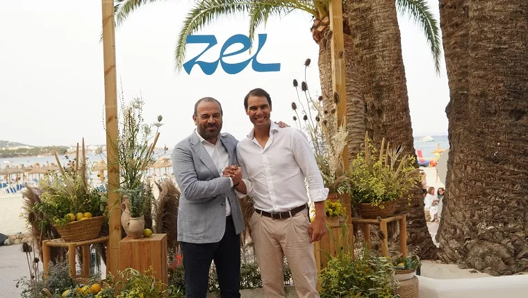Gabriel Escarrer y Rafa Nadal posan en la inauguración del nuevo hotel ZEL Mallorca | Foto: MHI