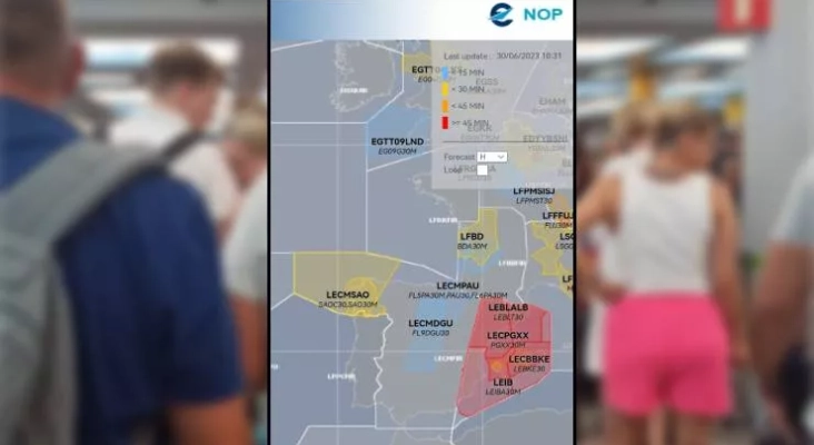 Un fallo informático genera el caos en los aeropuertos de Baleares, Cataluña y C. Valenciana