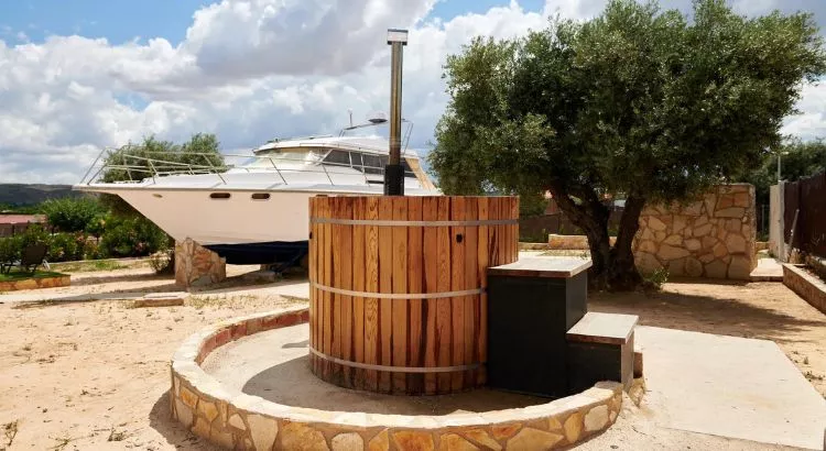 Terreno en el que se halla el Cuchiboat | Foto: vía AlohaCamp Terreno en el que se halla el Cuchiboat | Foto: vía AlohaCamp