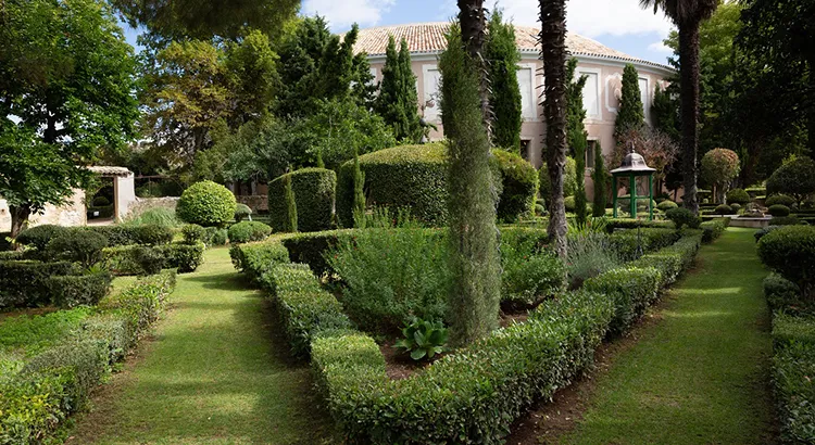 Jardines de estilo versallesco de la Real Fábrica de Paños de Brihuega (Guadalajara) | Foto: Cultura Castilla La Mancha