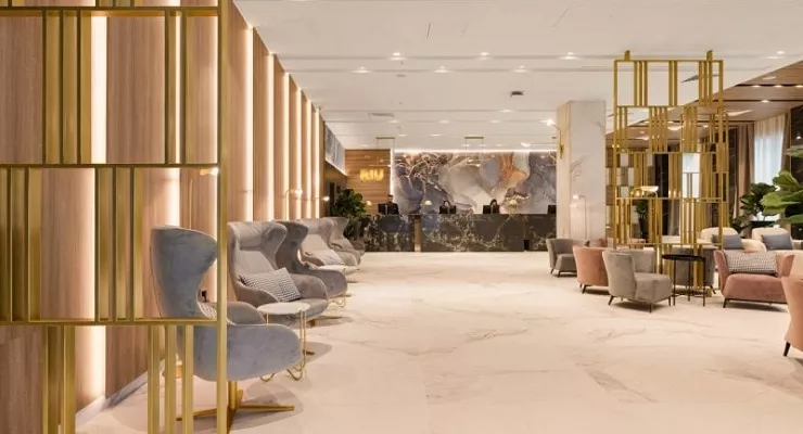 Lobby del hotel Riu Plaza London Victoria