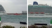 SOS en Baleares crucero colisiona con carguero, ferry en situación de emergencia y piragüistas a la deriva