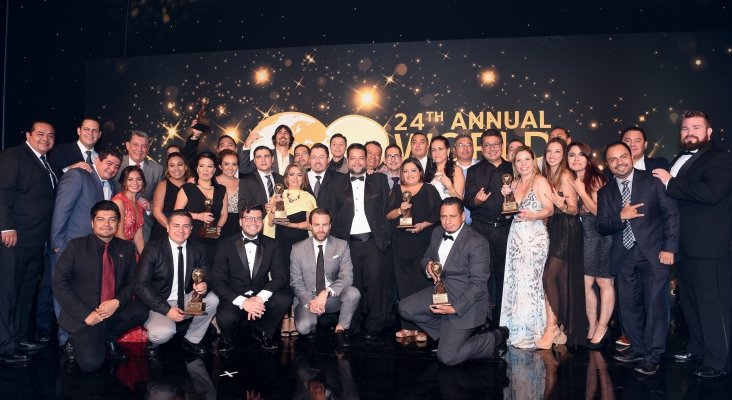 Algunos de los galardonados con los World Travel Awards Latinoamérica