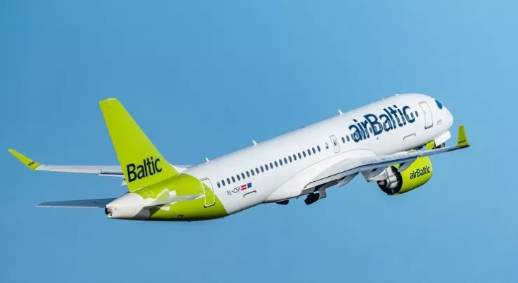 Avión de AIr Baltic