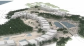 Infografía del proyecto de desarrollo hotelero e inmobiliario de Acciona en El Puerto de Santa María (Cádiz)