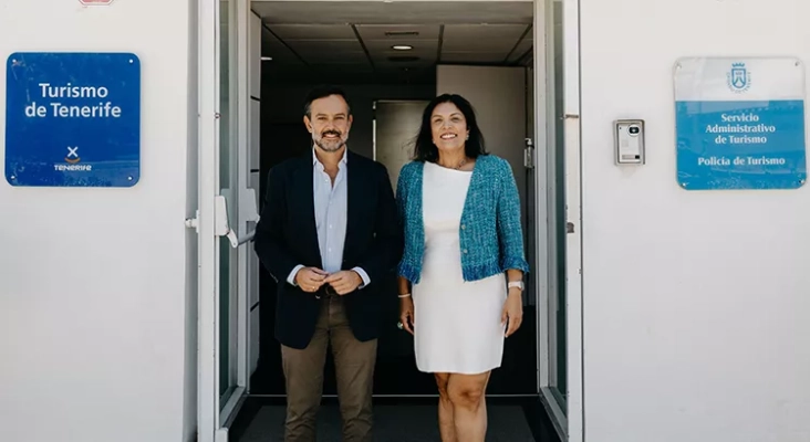 La nueva consejera de Turismo de Tenerife, Dimple Melwani, junto a Lope Afonso, consejero insular de Turismo | Foto: Turismo de Tenerife