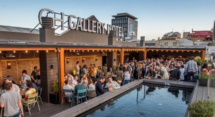 Rooftop del Gallery Hotel de Barcelona | Foto: Gallery Hotel