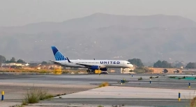 Avión de United Airlines en el Aeropuerto de Málaga Costa del Sol | Foto: Turismo de Costa del Sol