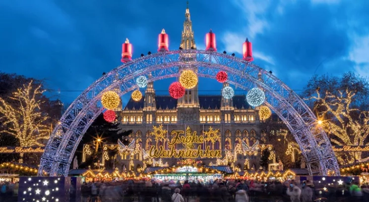 Vista de un mercado navideño | Foto: Jet2