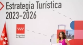 La presidenta de Madrid, Isabel Díaz Ayuso, en la presentación de la Estrategia Turística 2023/2026 | Foto: Comunidad de Madrid
