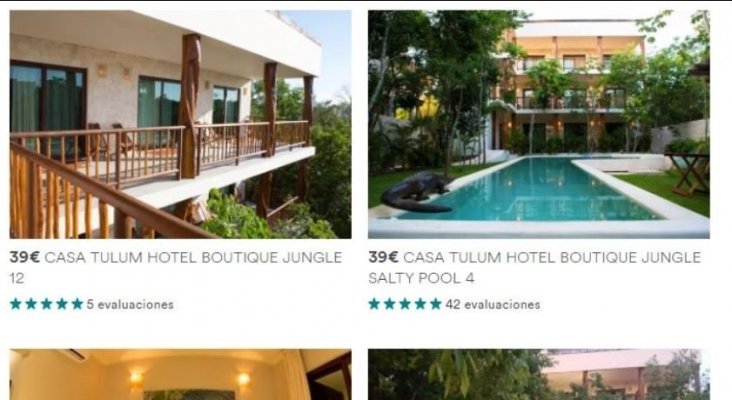 Hotel Boutique Tulum en Airbnb