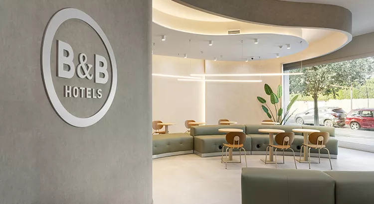 Interior del nuevo B&B Hotel Lleida | Foto: B&B Hotels