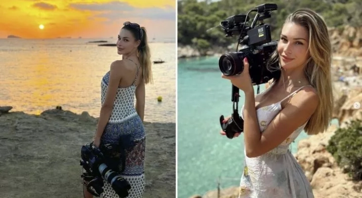 Zara McDermott durante su rodaje de ‘Inside Ibiza’ | Foto: Zara McDermott vía Instagram