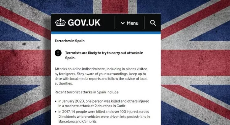 Reino Unido alerta a sus ciudadanos “Es probable que los terroristas intenten perpetrar atentados en España”