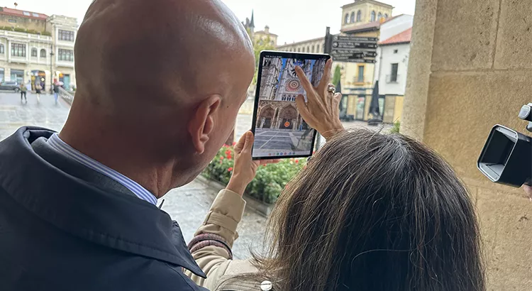 León se sirve de la realidad aumentada para ofrecer una experiencia más inmersiva a sus turistas | Foto: Ayto. de León