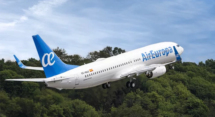 Boeing 737 de la compañía española | Foto: Air Europa