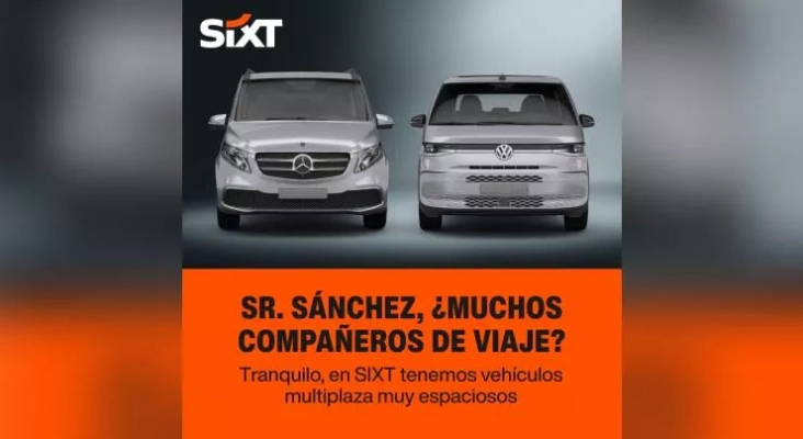 El pacto de gobierno de PSOE y SUMAR protagoniza la divertida campaña en redes de SIXT