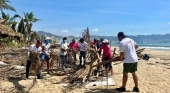 El huracán Otis arrebata a Acapulco el Tianguis Turístico de México 2024 | Foto: Evelyn Salgado vía Twitter