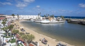 Vista de la laguna del Sands Beach Resort en Costa Teguise (Lanzarote) | Foto: SBR