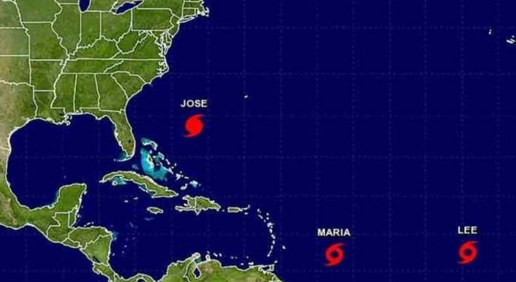 María nuevo huracán en el Caribe
