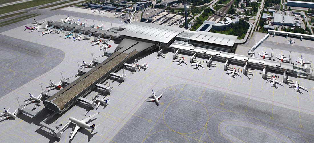 Noruega cuenta con la terminal de aeropuerto mejor diseñada del mundo