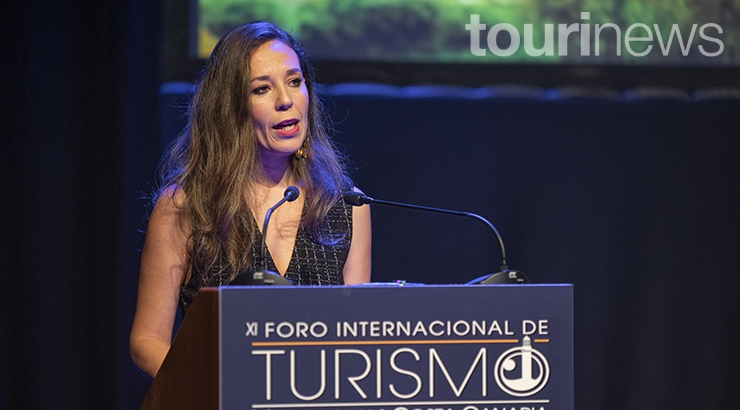 Jessica de León, consejera de Turismo y Empleo del Gobierno de Canarias | Foto: Nacho González Oramas
