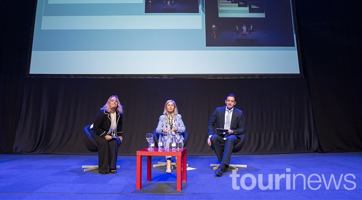 Cristina Borges, Natalia Martínez y Carlos Díez de la Lastra | Foto: Nacho González Oramas