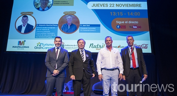 Por la izquierda: Alejandro Marichal, Juan Manuel Benítez, Jean Susi y Antonio Garzón Beckmann | Foto: Nacho González Oramas