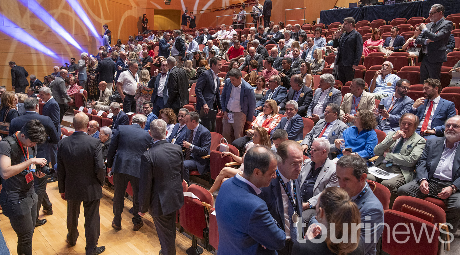 Instantes previos a la gala de Premios Tourinews 2023.