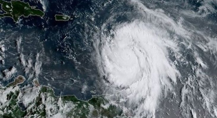 Imágenes del huracán María