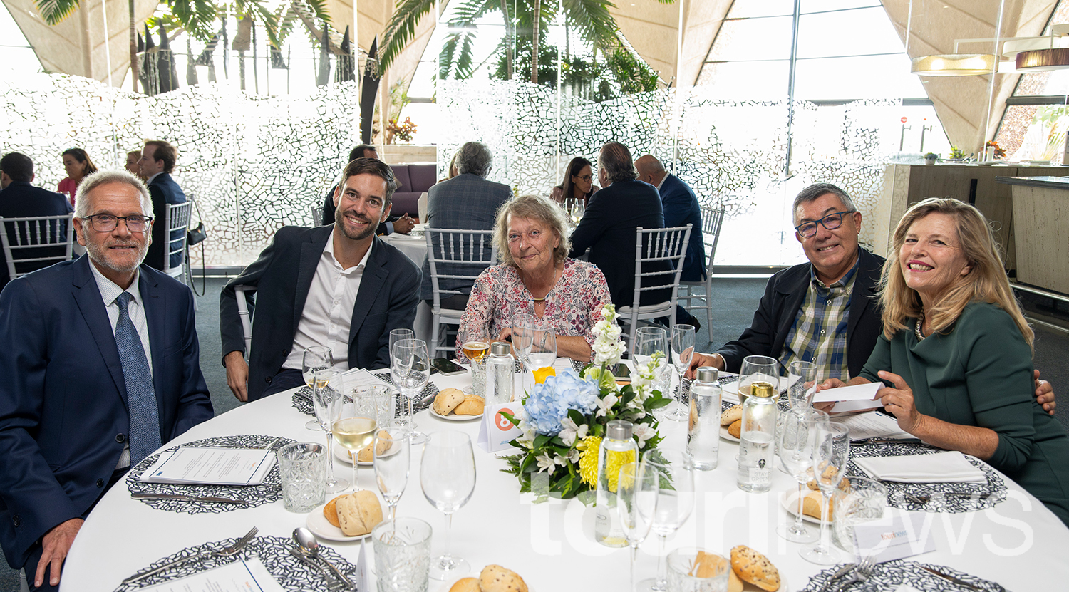 Pedro Lara, Ángel Alemán, Jannine Andersen, Gerónimo Francisco Navarro y Margarita Müller