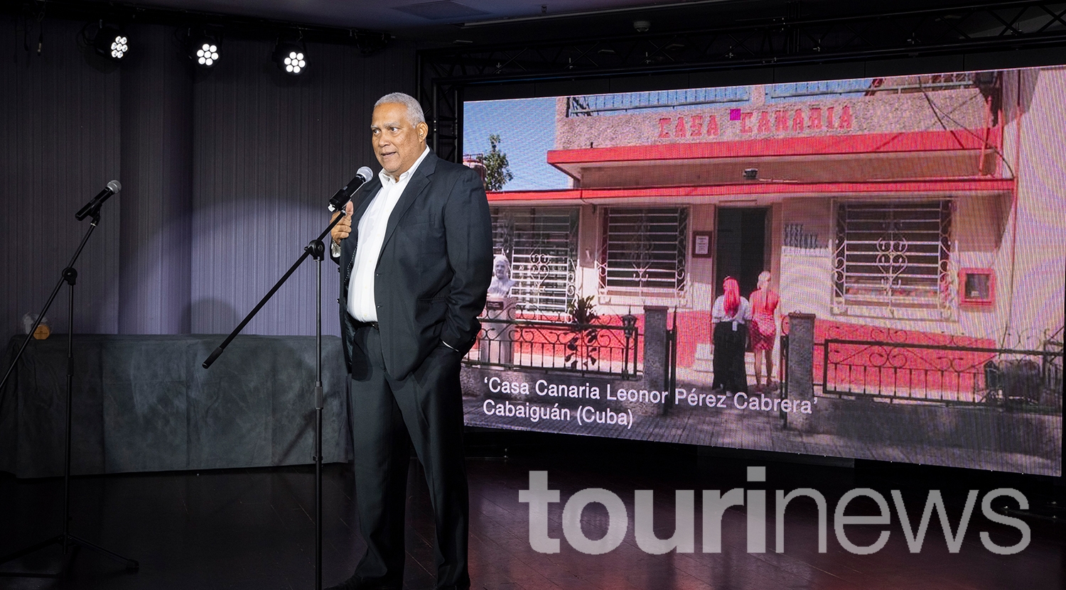  Amaury Escalona, director comercial en Vetatours, explicó el objetivo solidario del almuerzo