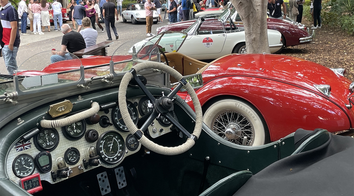 Cabina del Bentley Blower de 1935 | Foto: Tourinews©