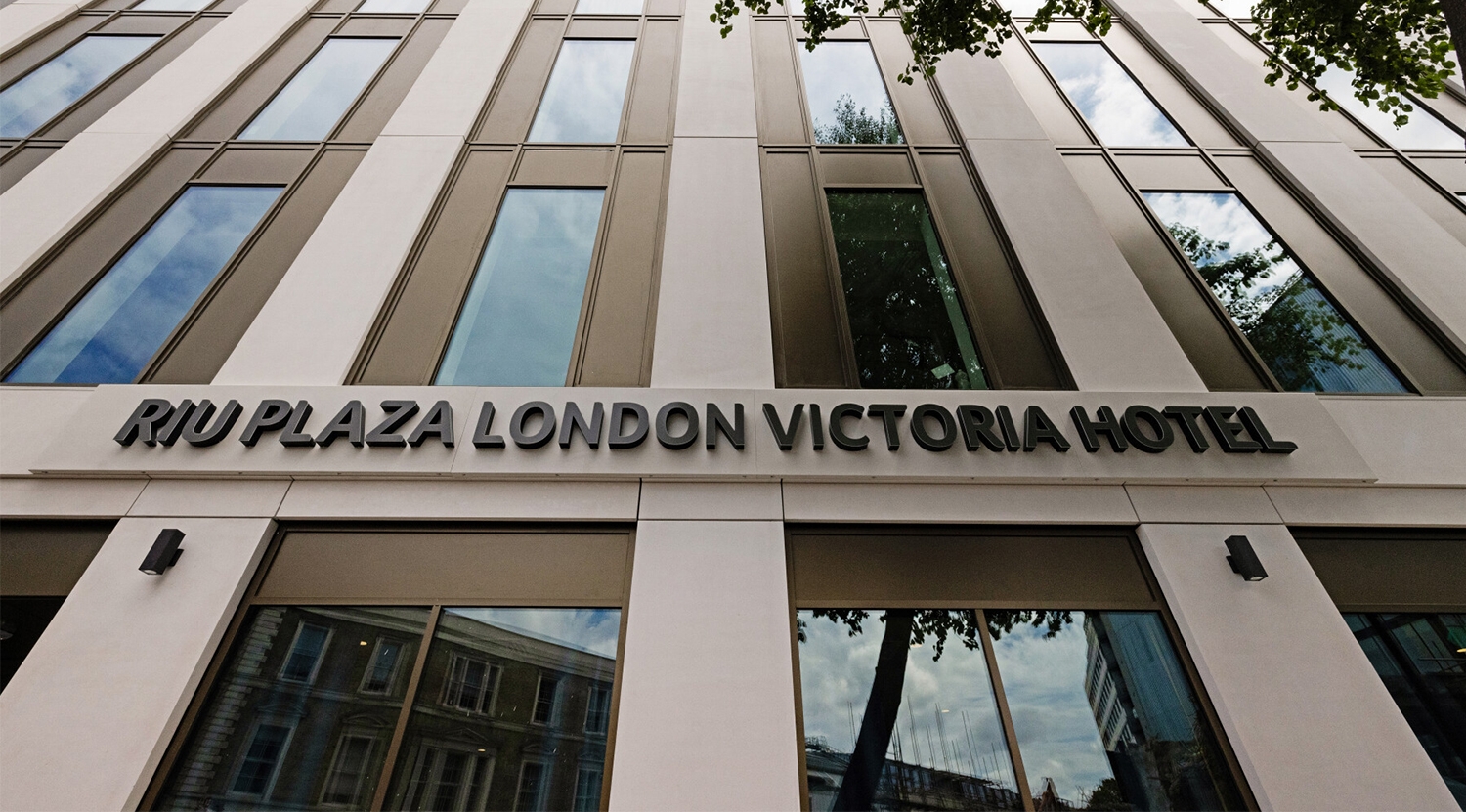 Fachada principal del Riu Plaza London Victoria (Londres, Reino Unido) | Foto: RIU Hotels & Resorts