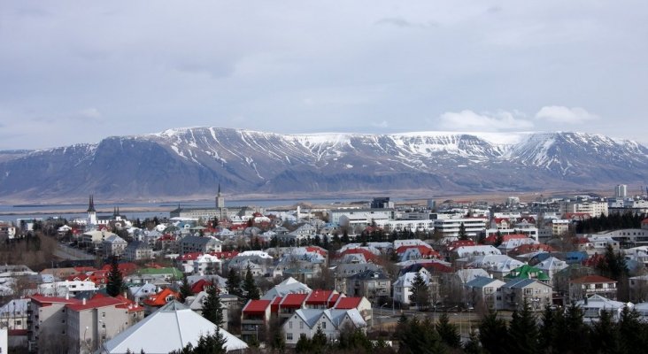 Reykjavík, capital de Islandia