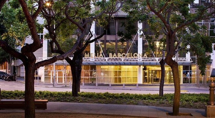 Exterior del hotel Meliá Barcelona Sarriá