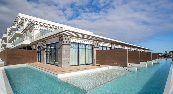 Habitaciones con piscina en el nuevo hotel Barceló Playa Blanca (Lanzarote) | Foto: Grupo HD