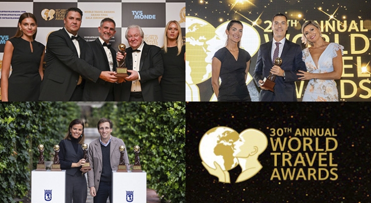 España se hace con seis premios en los World Travel Awards 2023