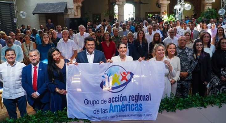 R. Dominicana se adhiere al grupo GARA para la Prevención de la Explotación Infantil en el Turismo | Foto: David Collado vía Twitter