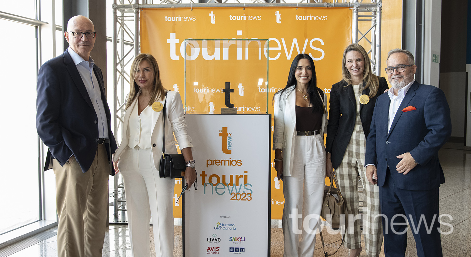 Jesús Nuño de la Rosa, Fátima Lorenzo, Estefanía Gorayeb, Helena Mariño e Ignacio Moll