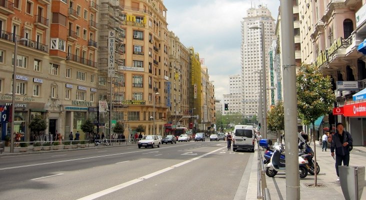 Gran vía de Madrid