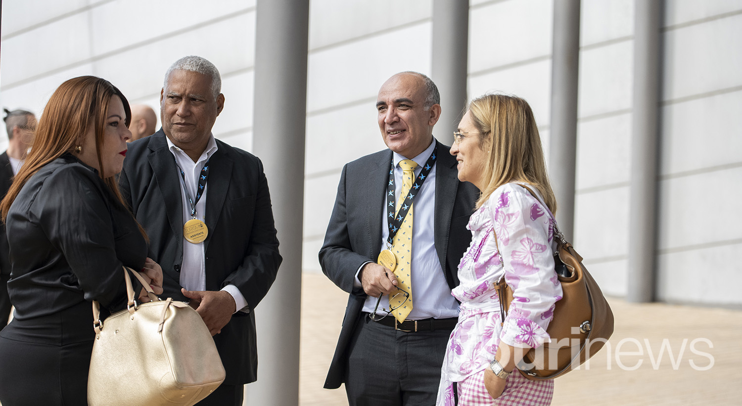 Patricia Hernández, Amaury Escalona, Marco Peñín y Eva Canitrot