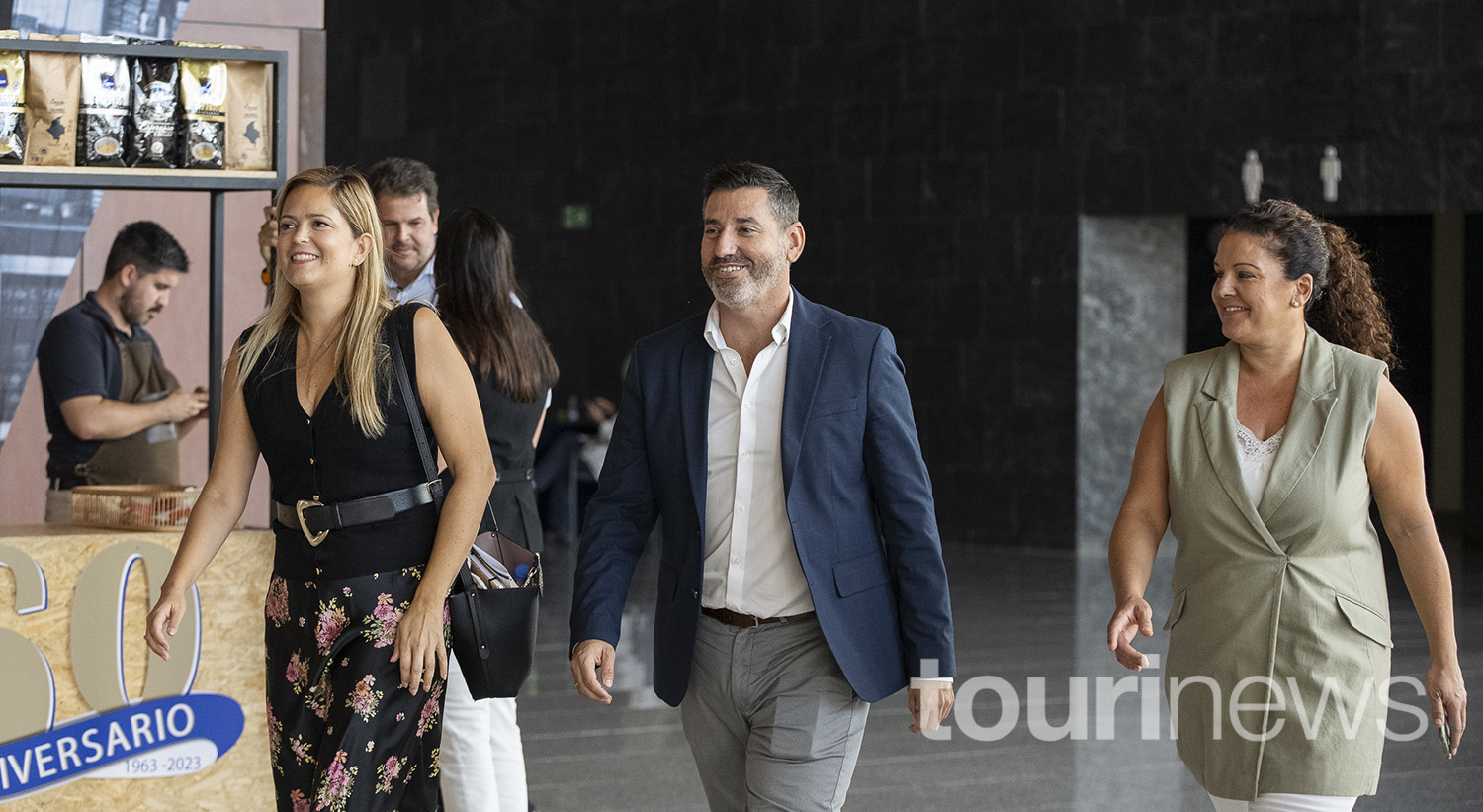 Yilenia Vega, Alejandro Marichal y Cristina Galván