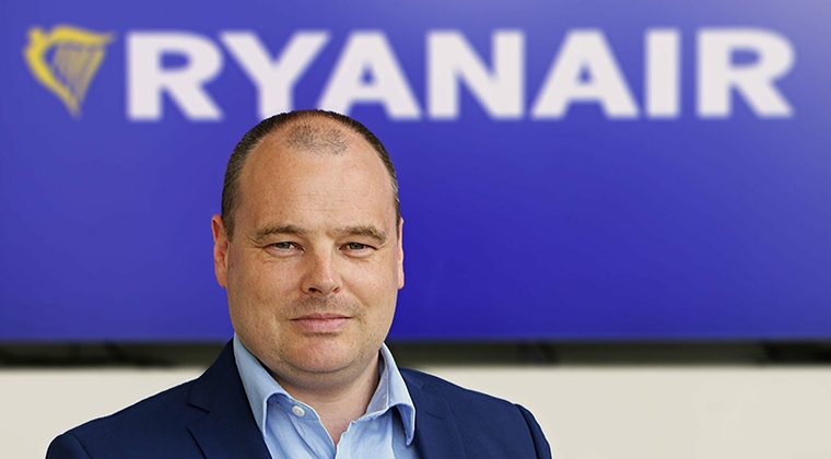Dara Brady, director de Marketing, Comunicaciones y Digital de Ryanair