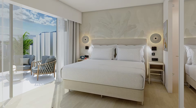 Habitación del nuevo Innside Tenerife Santa Cruz | Foto: Meliá Hotels International
