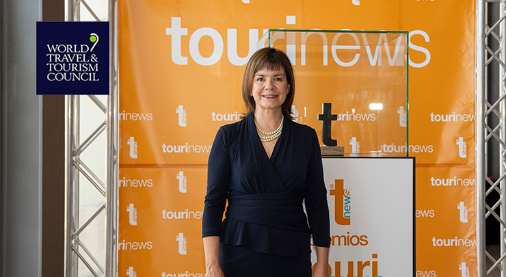 Julia Simpson, CEO y presidenta de WTTC. | Foto Sabrina Ceballos